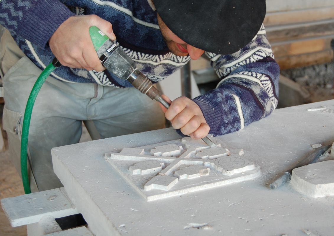 Atelier de taille de pierre